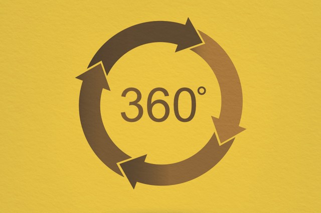 4 part 360 arrow wheel chart