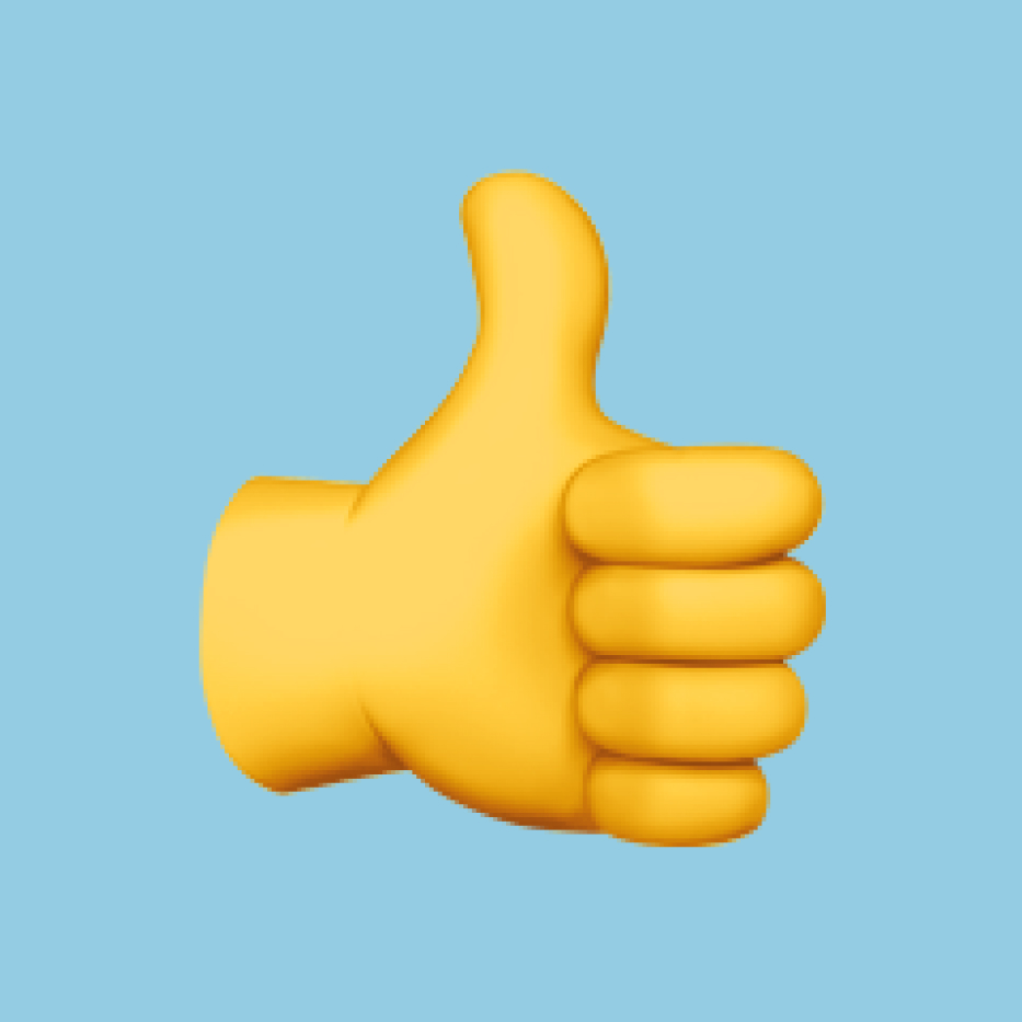 Thumbs Up emoji