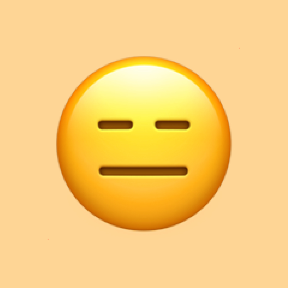 Expressionless Face Emoji