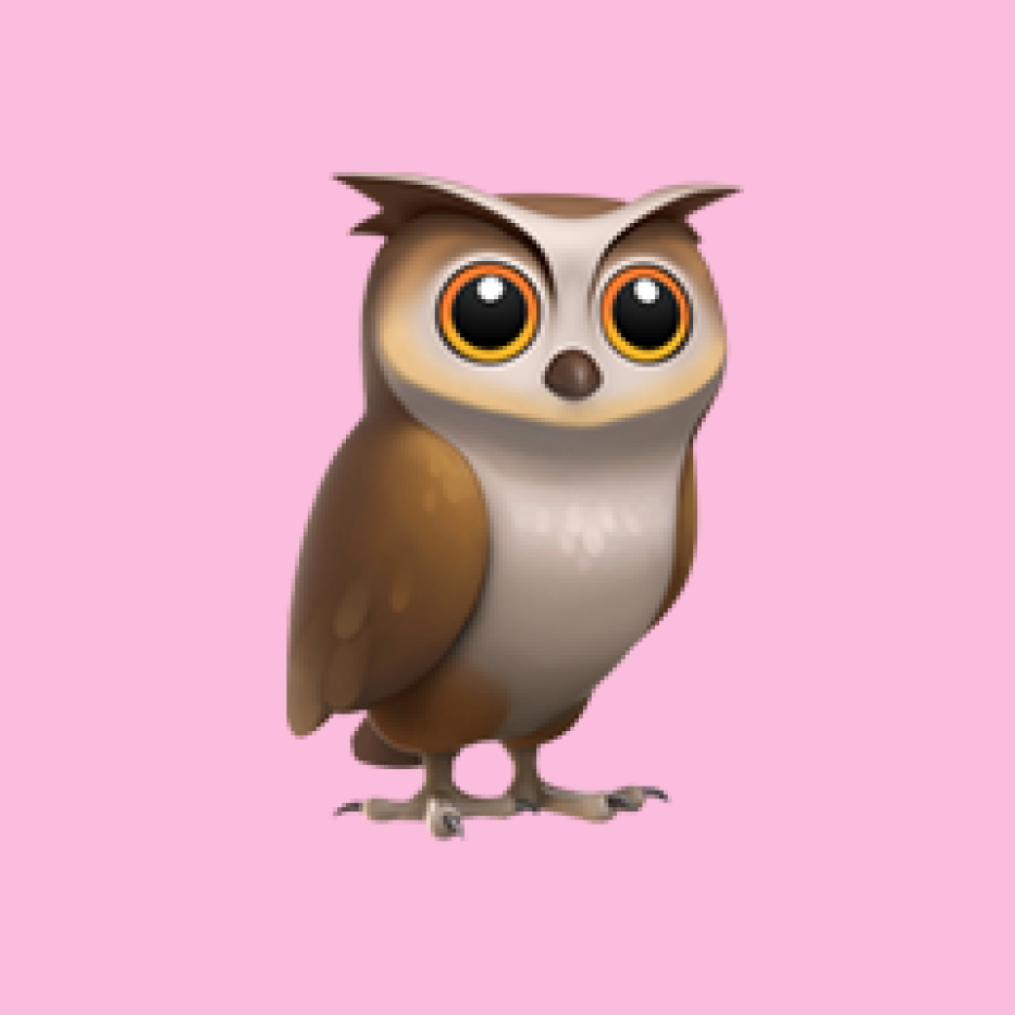 Owl emoji