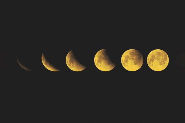 lunar eclipse phases, merged