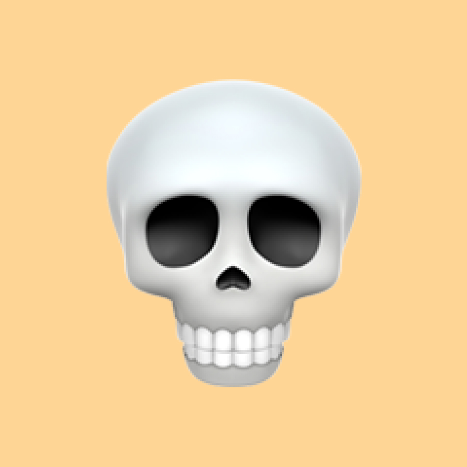 Skull emoji