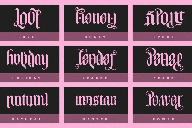 What Is an Ambigram?