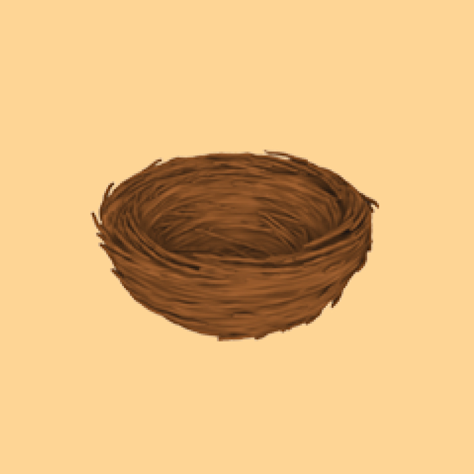 Empty nest emoji