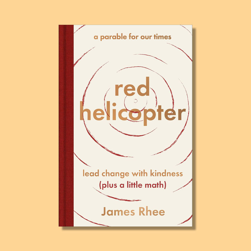 red helicopter by James Rhee