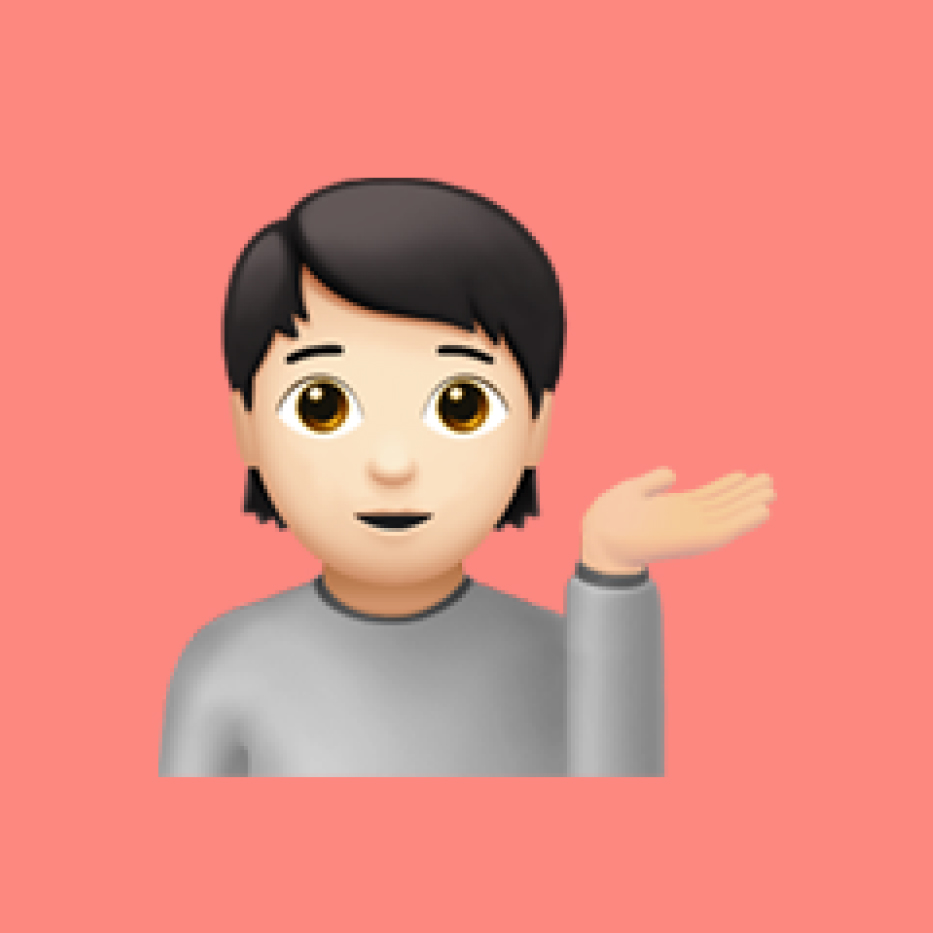 Information Desk Person emoji