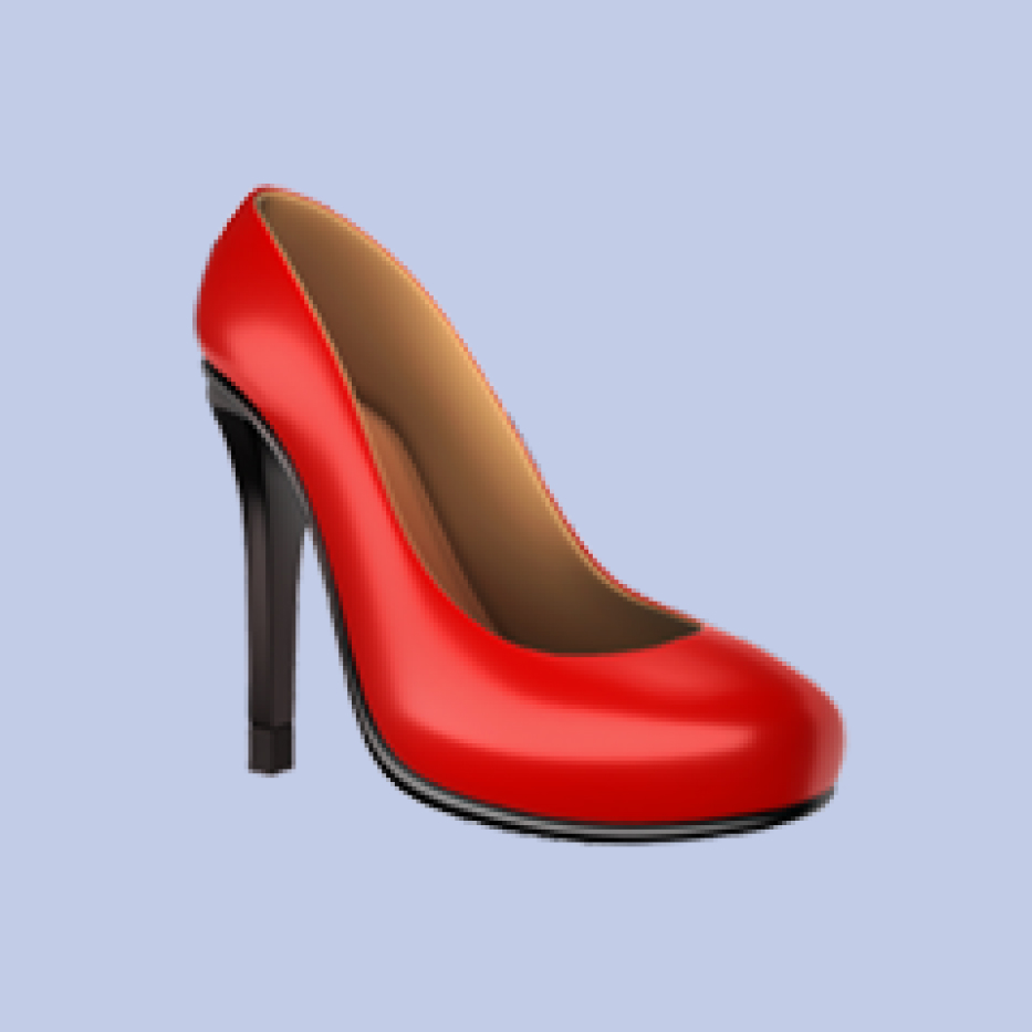 High-Heeled Shoe emoji