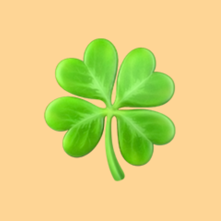 Four-Leaf Clover emoji