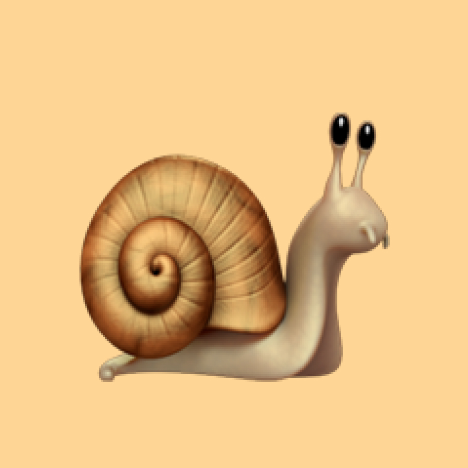 Snail emoji