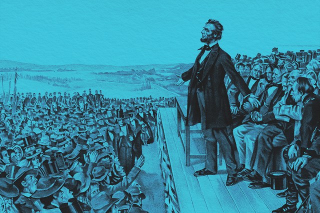 Lincoln's address at the dedication of the Gettysburg National Cemetery